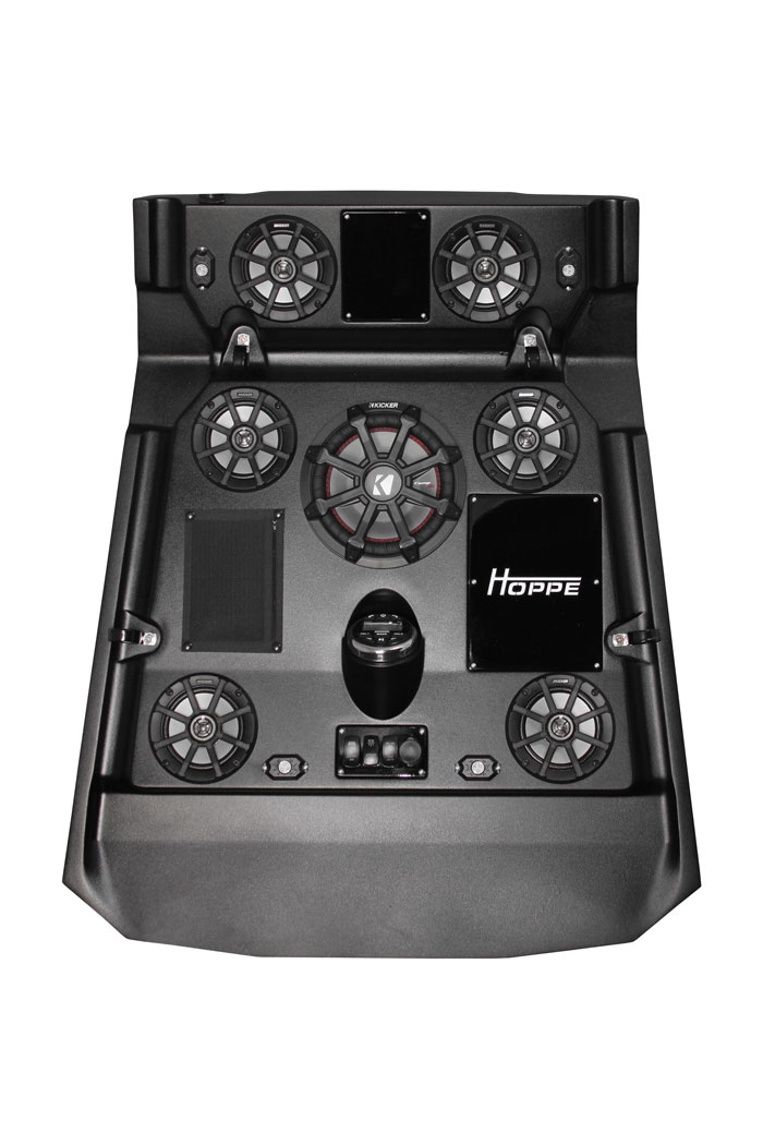New Hoppe Audio Shade for 2-Seat Polaris RZR
