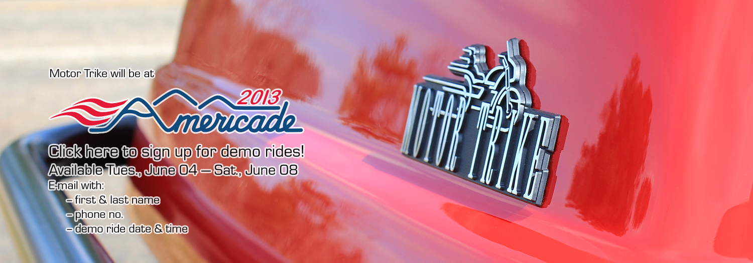 Americade Demo Ride Sign-Up