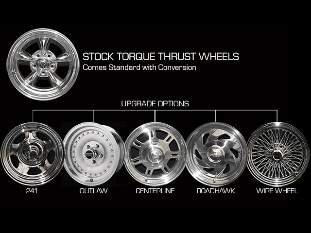 Challenger IRS Motor Trike Conversion Wheel Options